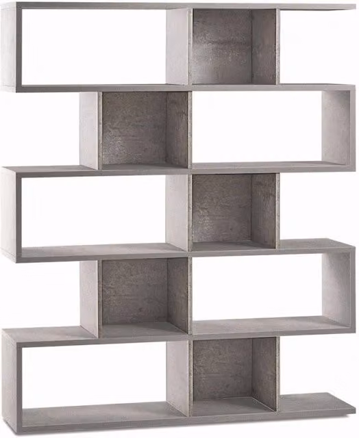 Libreria Modulare H178 L150 Kit Cemento cm 150x38x180h - Sarmog