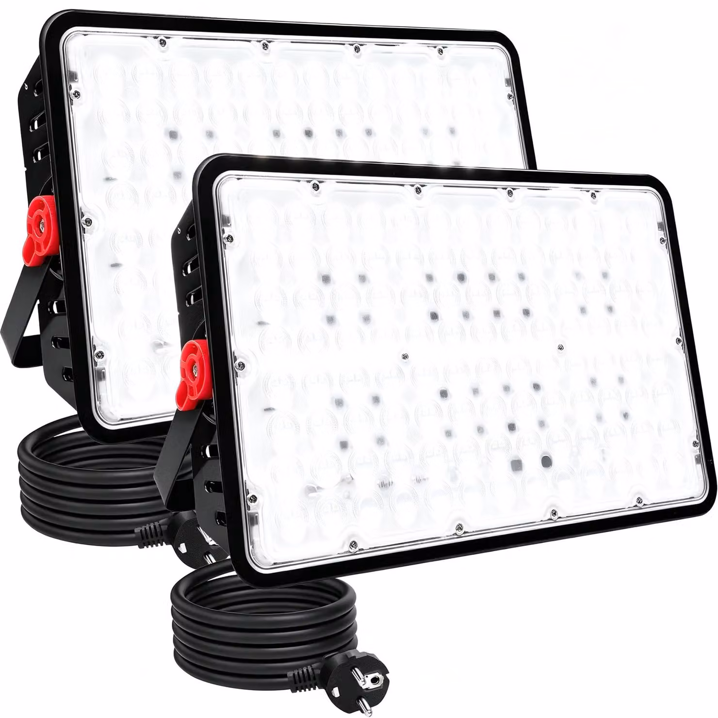 Fari a LED, set di 2, 400W, 40000 lumen, 6500K, grado di protezione IP66