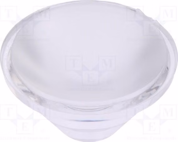 10 lenti per LED con angolo di 60°, modello OSOLRA2060M, lenti trasparenti e rotonde