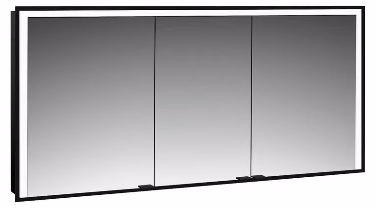 emco prime 3 armoire de toilette, 1600mm, 3 portes, modèle encastré, 949714408, 949714408