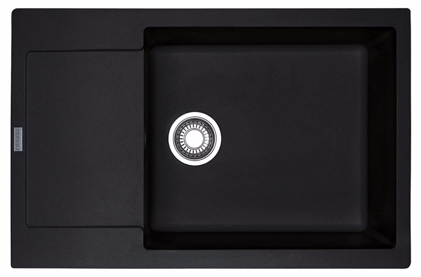 Franke Maris lavello da incasso Fragranit lavello MRG 611-78 XL Onyx pulsante in acciaio inox da 60 cm 114.0476.149