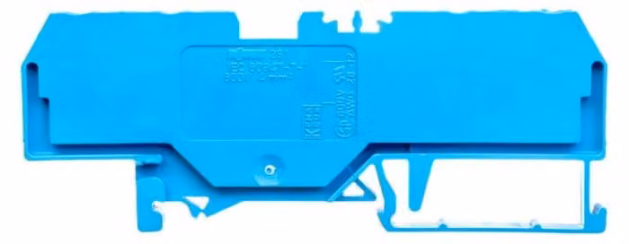 Morsetto passacavo WAGO, 4 conduttori, 281-654, colore blu