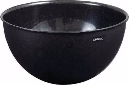 Ciotola in plastica da 0,5 L in PP, modello "Cosmos", nera