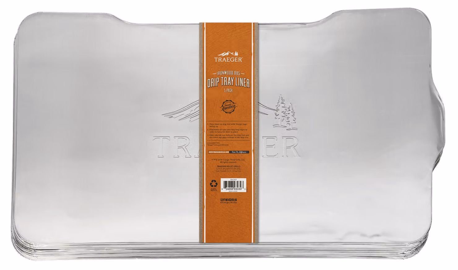 Leccarda per IRONWOOD 885, 5 pezzi