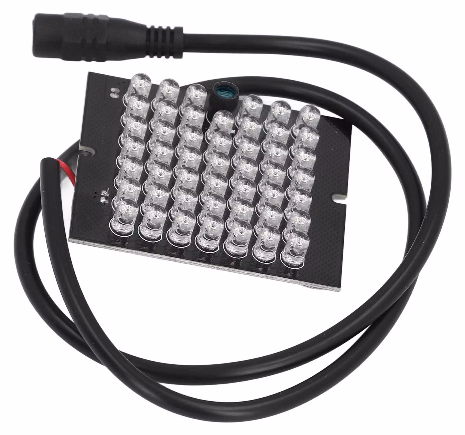 Scheda luminosa a infrarossi da 940 nm, con 48 LED, rilevamento automatico, luce di assistenza per la visione notturna per sistemi di sicurezza CCTV, alimentazione DC 12 V