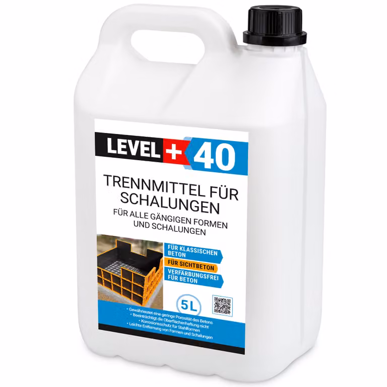 Disarmante per stampi e casseforme 5L Livello+40