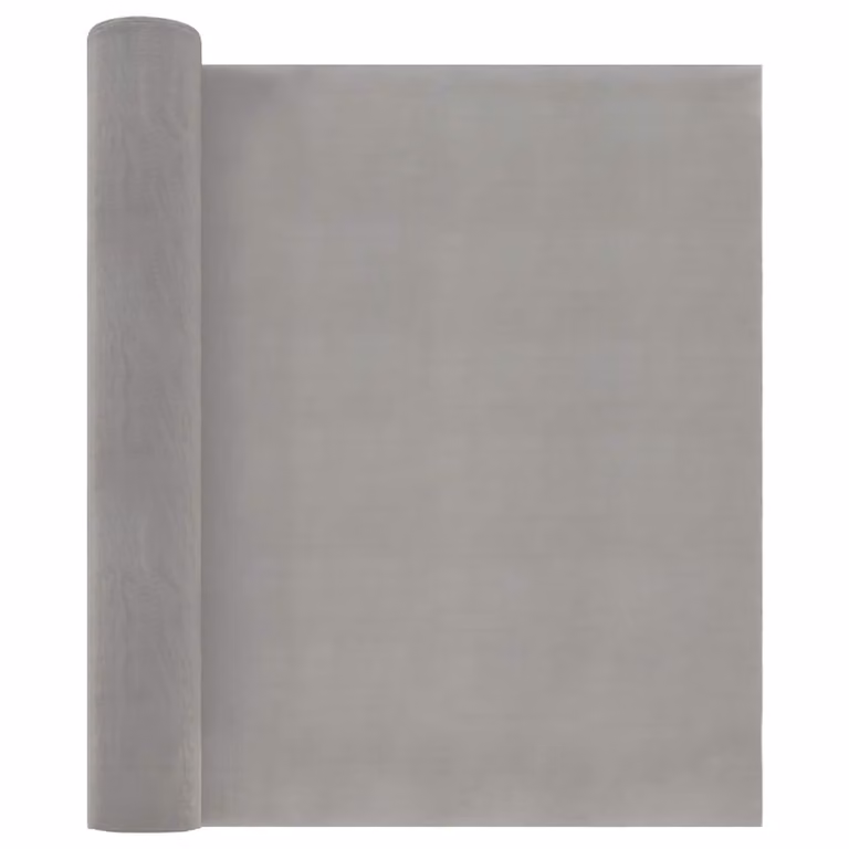 Rete per schermatura vidaXL in acciaio inossidabile Argento L: 40 cm, P: 2000 cm, 120 Mesh
