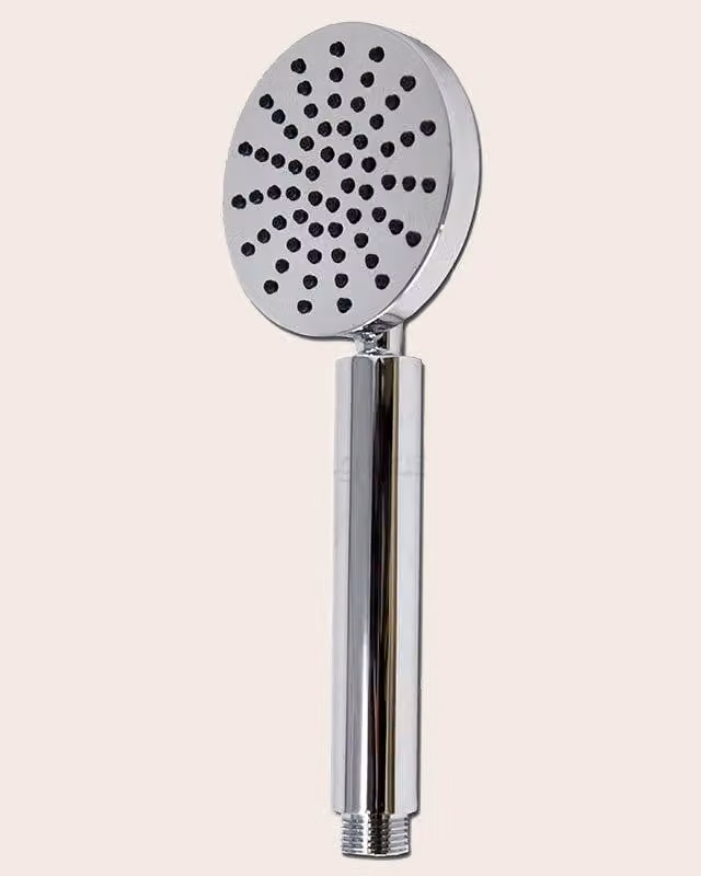 Doccetta tonda 8 cm con flessibile antitorsione 150 cm cromo Smart