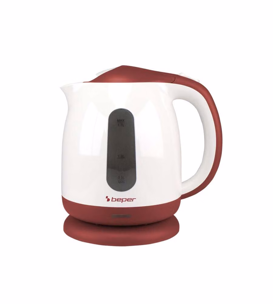 Beper Bollitore Elettrico 1,7L 2200W - Chiusura Sicurezza - 360°