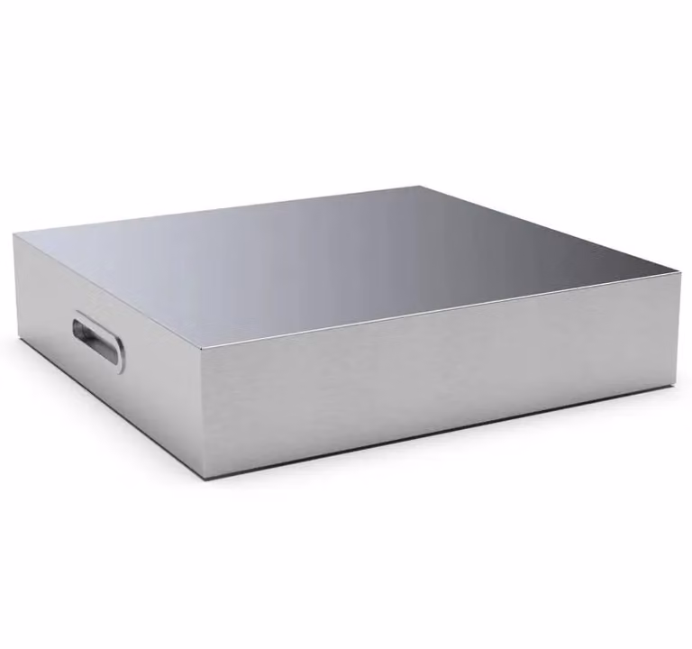 Coperchio da appoggio in acciaio inox per plancha 20 Brabura
