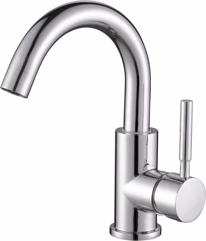 Aloni Ensy: Miscelatore monocomando per lavabo con bocca girevole, finitura cromata