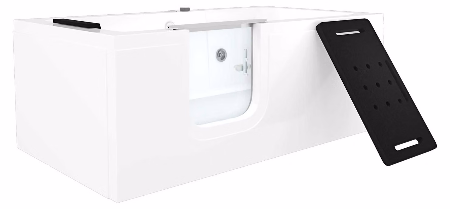 Vasca idromassaggio per anziani con porta S15WP-L 160x85 cm senza rubinetteria