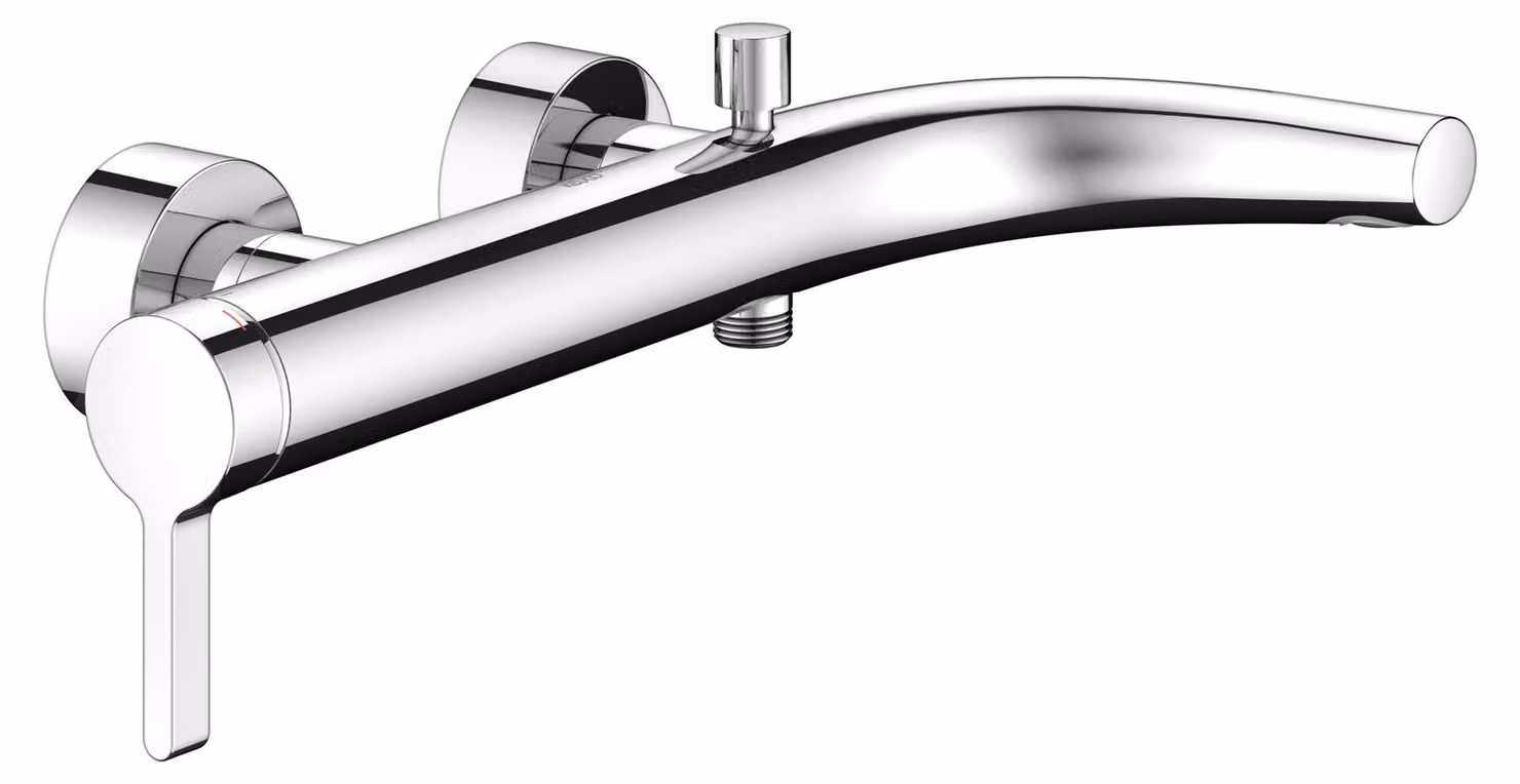 Miscelatore monocomando per vasca Keuco Edition 400 DN 15, cromato