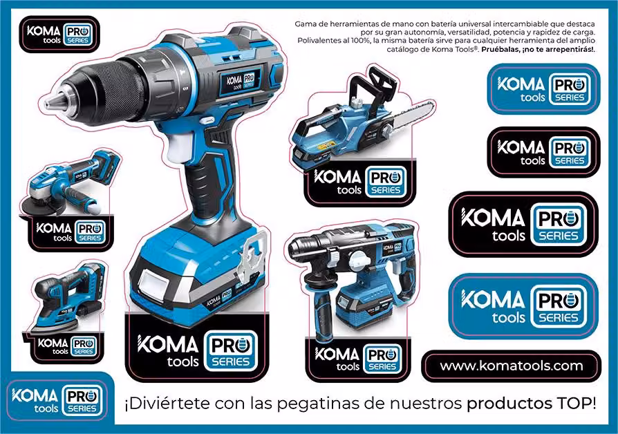 Foglio adesivo Koma Tools Pro 210 mm x 147 mm
