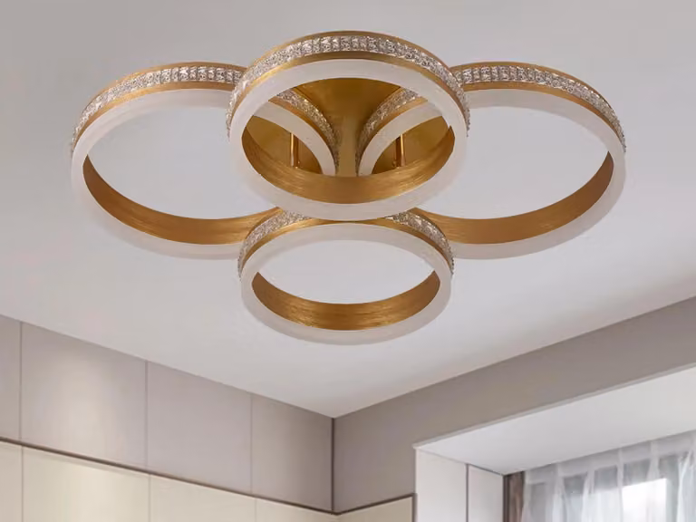 Lampada a soffitto a LED con telecomando, 150W - J3354/G