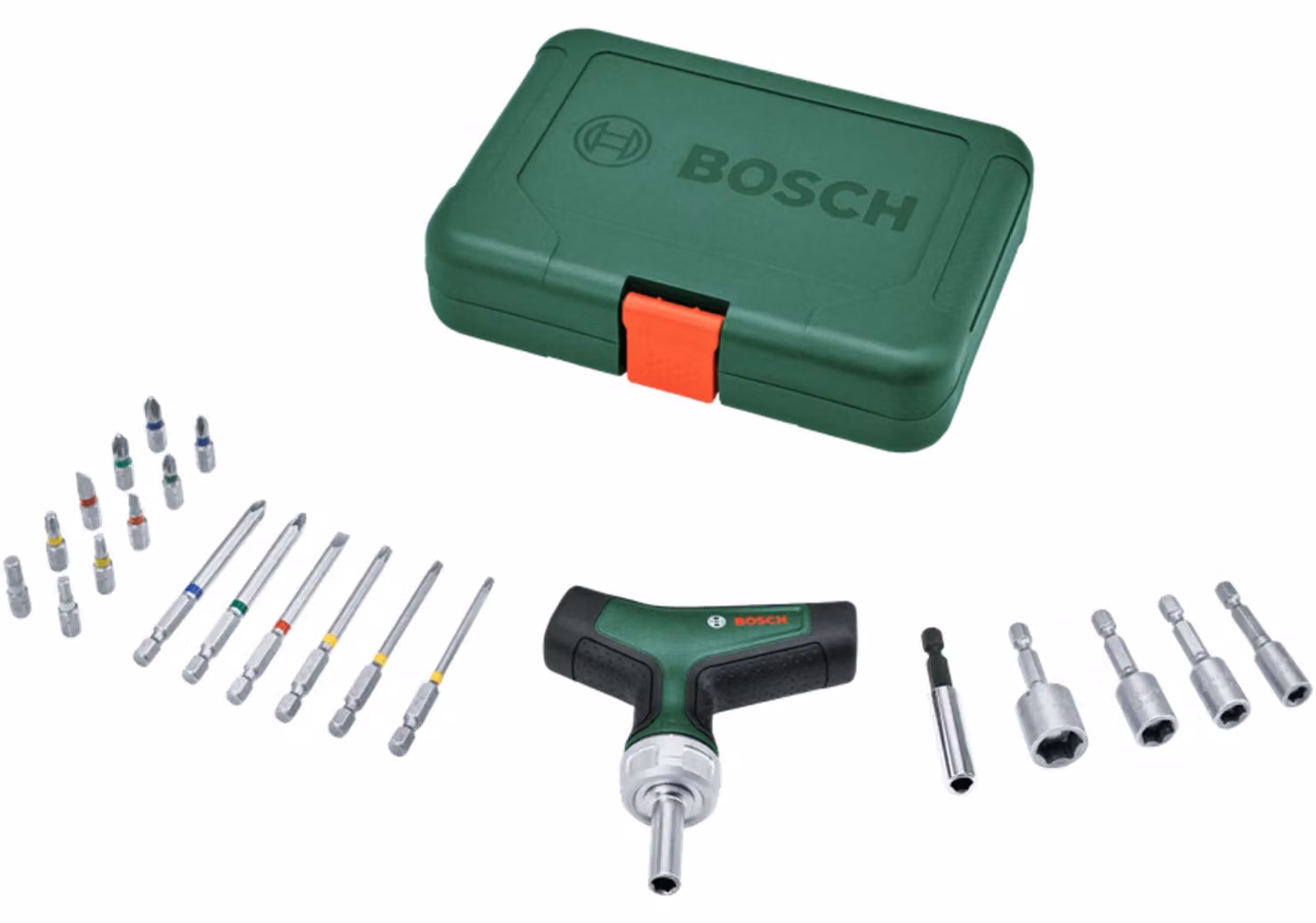 Bosch 25-piece ratchet screwdriver set