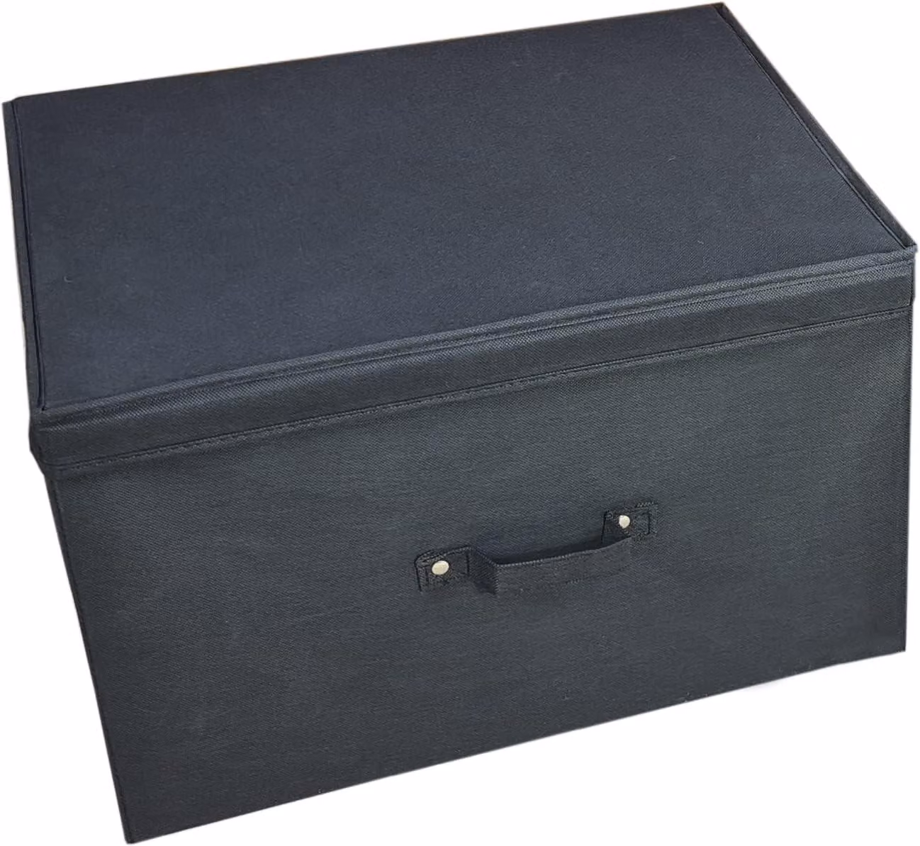 Contenitore pieghevole con coperchio, capacità 60 litri, dimensioni 50x40x30 cm, ideale per riporre vestiti
