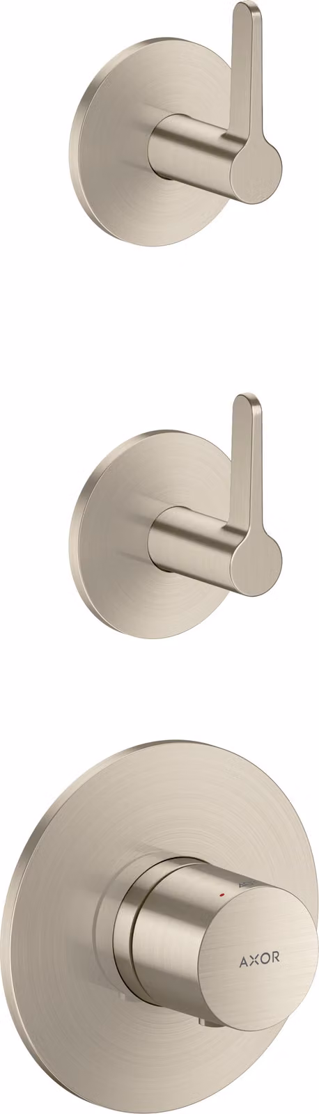hansgrohe AXOR One Module thermostatique encastré pour 2 consommateurs, avec poignée à levier, 48722820, 48722820