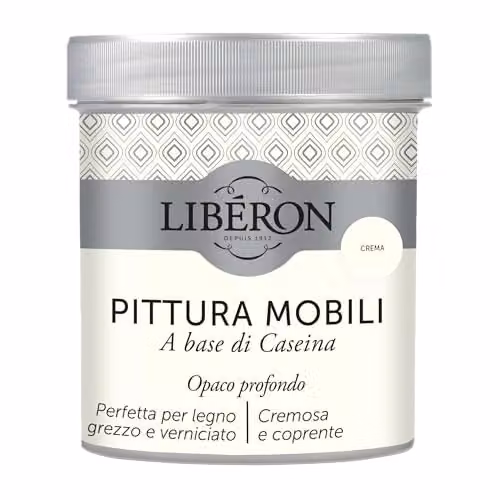 Libéron Pittura Mobili a base di Caseina Crema 0,5L