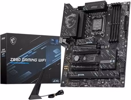 Msi z890 gaming wifi scheda madre intel z890 lga 1851 (socket v1) atx