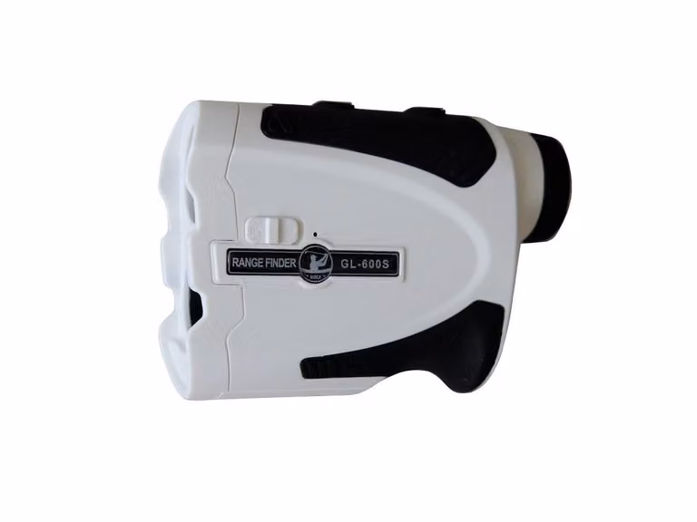 Telemetro laser da 600 m per golf, caccia e altro, con funzione Slope (bianco)