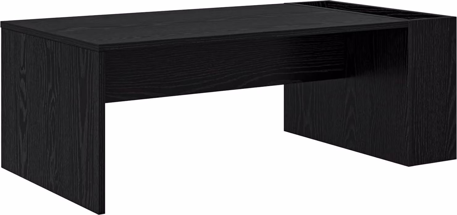 Tavolino da salotto Rovere Nero 95 x 50 x 34 cm