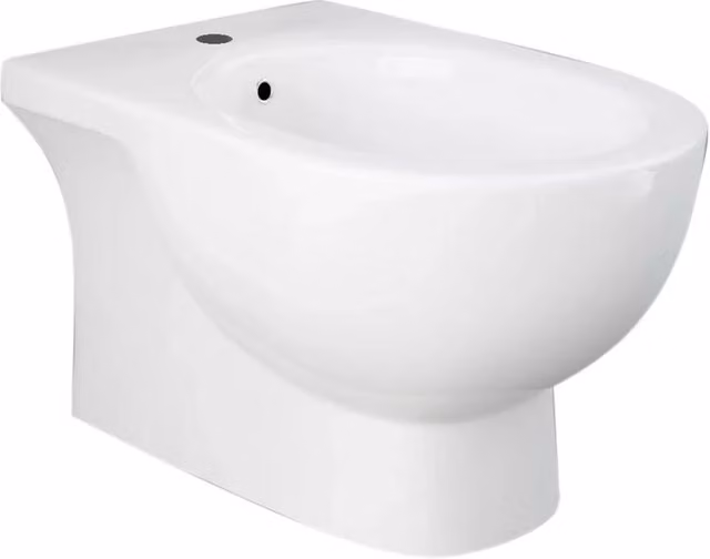 Bidet sospeso tonique con fissaggi nascosti