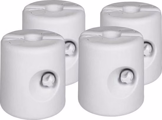 Set di Stabilizzazione per Tenda - Ø24cm - Peso per Tenda - Bianco