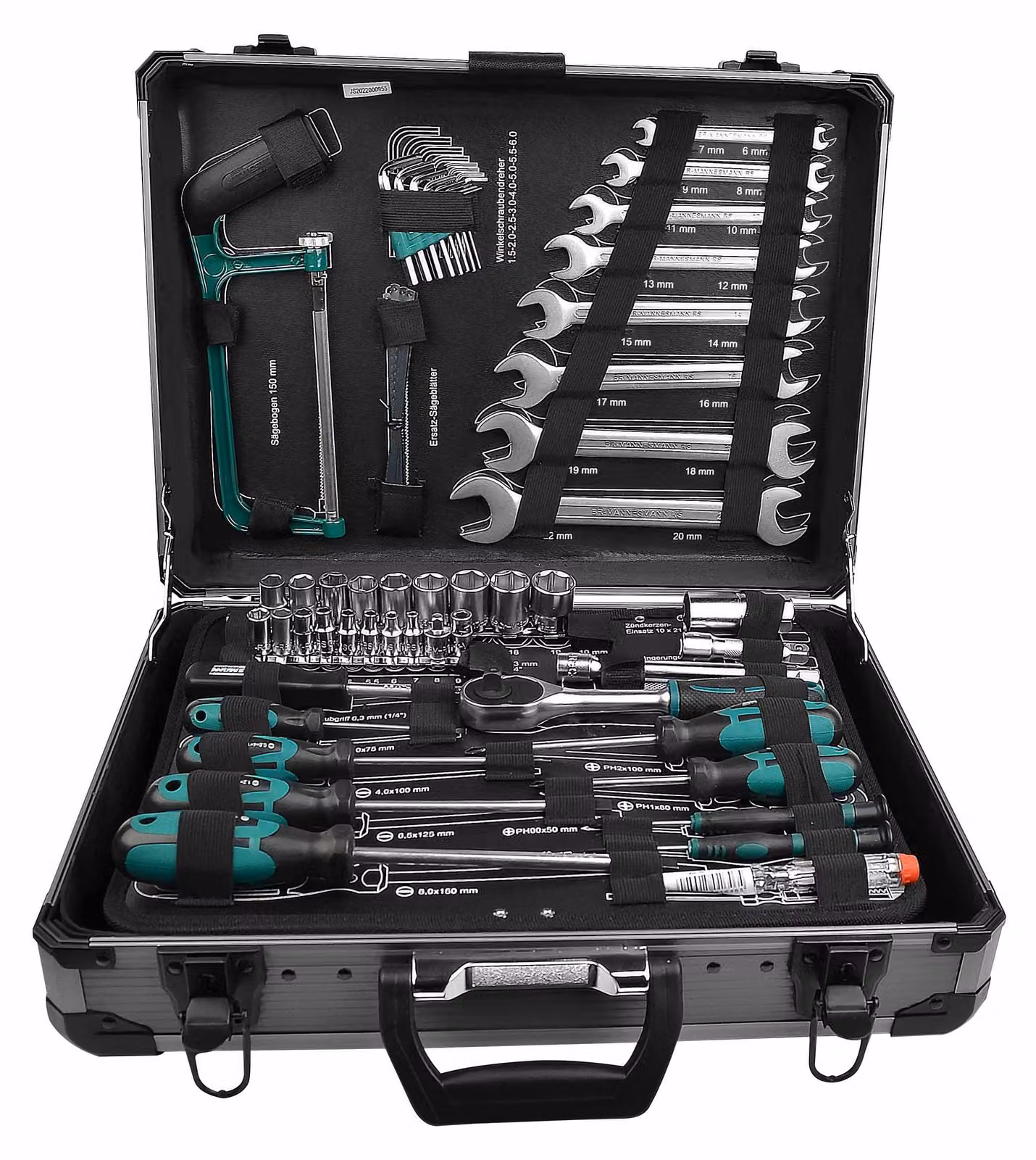 Brüder Mannesmann M29079 Set di utensili in valigetta 133 pezzi (M29079)