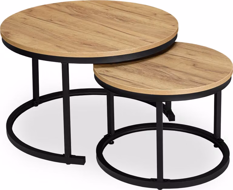 Set composto da due tavoli da lavoro Galen Craft