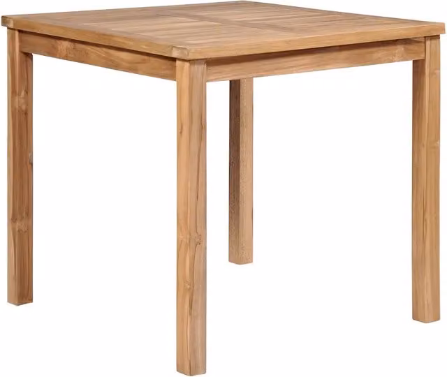 Set da Pranzo per Esterni 5 pz Legno Massello di Teak 44999