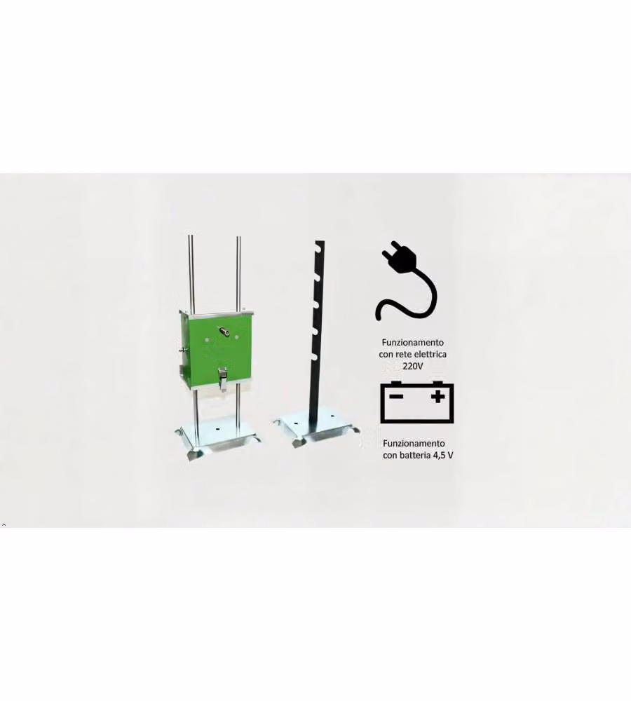 Girarrosto Combinato Elettrico o a Batteria - Portata 7 kg