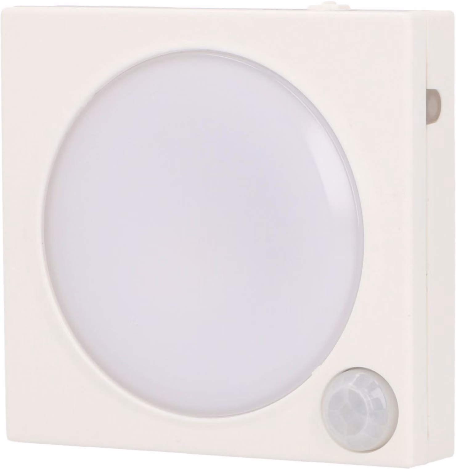 Luce notturna a LED UNITEC con rilevatore di movimento e sensore crepuscolare, bianca