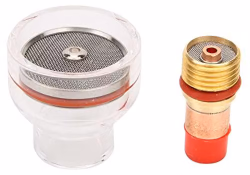 Kit di accessori per saldatrice TIG, set di torce TIG, accessori per saldatrici TIG modello 17/18/26 (1,6 mm)