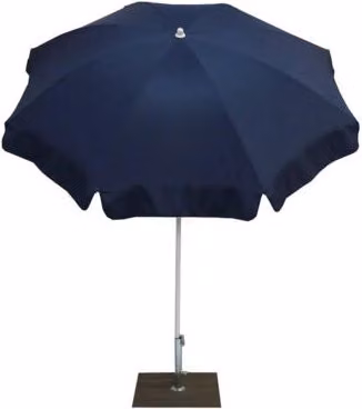Ombrellone palo centrale Borgo Made in Italy - diametro 200 cm - blu