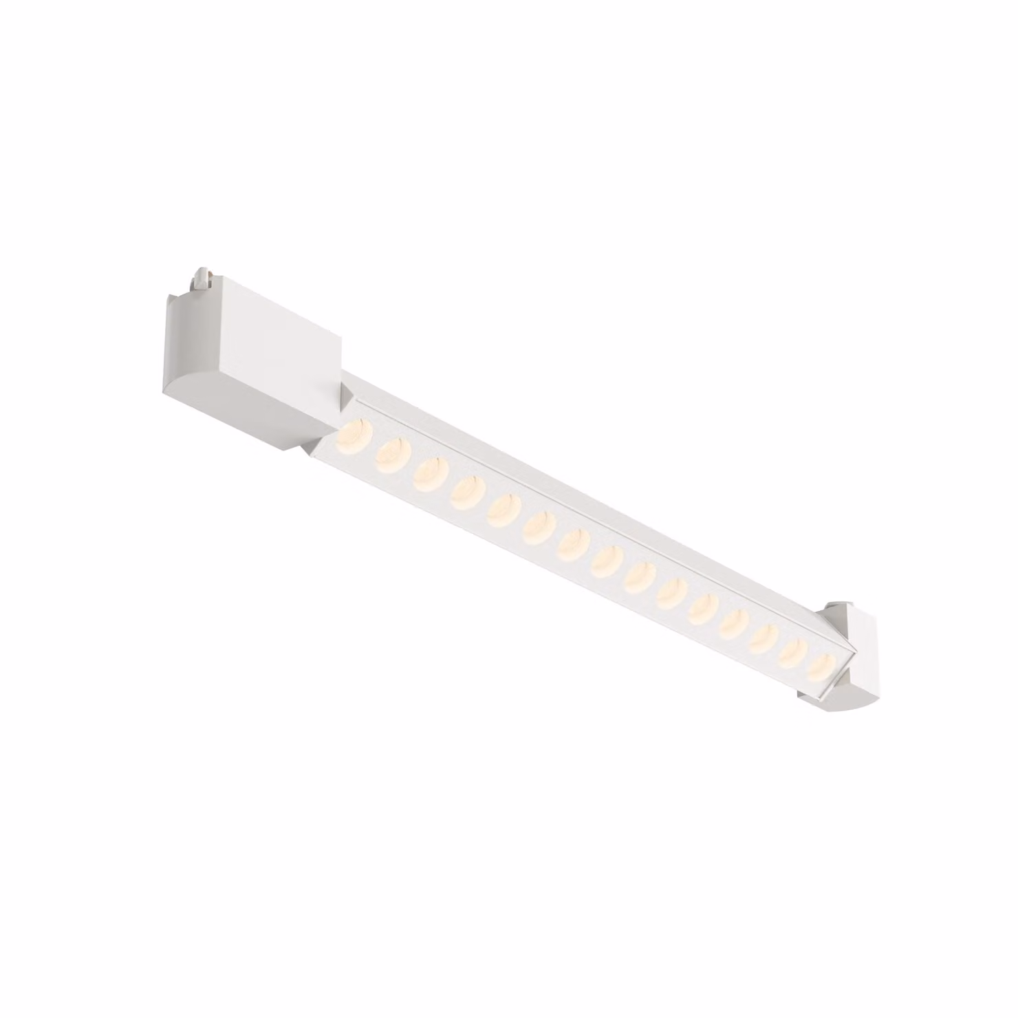 Maytoni apparecchio lineare per sistema a binario monofase UNITY Points LED rosso incl. bianco in alluminio e plastica 22W per cucina, camera da letto, soggiorno, sala da pranzo, atrio