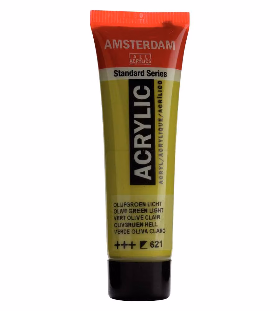 Colore acrilico Amsterdam 20 ML Verde oliva