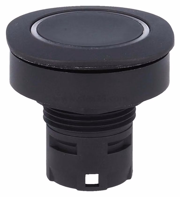 Georg Schlegel Pulsante illuminabile con anello luminoso, quadrato arrotondato, RONTRON-Q-JUWEL corsa 3,0 mm - 1 pezzo
