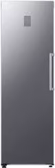Congelatore verticale Samsung Bespoke AI RZ70H32HDTEF in acciaio inox, capacità 323 l, Classe D, No Frost, con controllo App e SmartThings, L: 59,5 cm, P: 64,4 cm, H: 185,8 cm