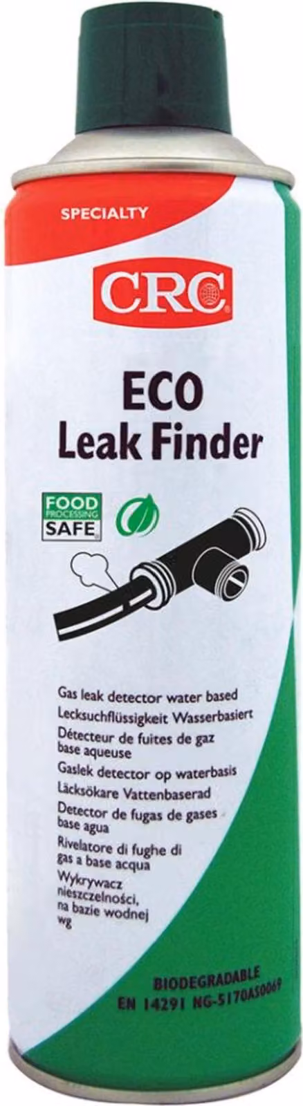 CRC 10732 ECO LEAK FINDER Rilevatore di perdite di gas Bomboletta spray da 500 ml