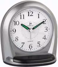 Sveglia JUSTAMINUTE con funzione snooze Silver JA7079S Lowell
