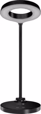 Lampada da tavolo a LED GLOW 7 W 400 lm 3000-4000-6500 K nero - braccio flessibile