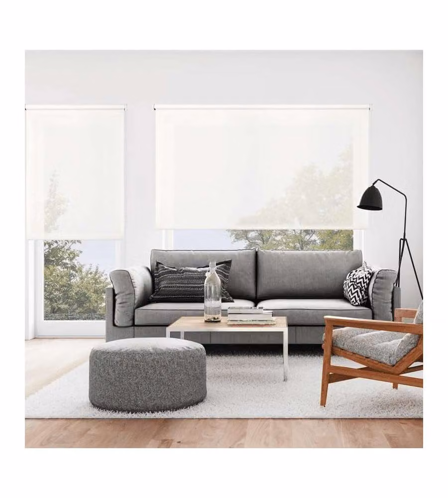 STOR PLANET Tenda a Rullo Filtrante Écru 60x180 cm per Interni