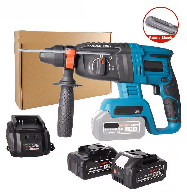 Trapano avvitatore a batteria da 18V - Trapano avvitatore a batteria - Martello avvitatore - Trapano a percussione - Trapano a batteria senza fili - Motore brushless