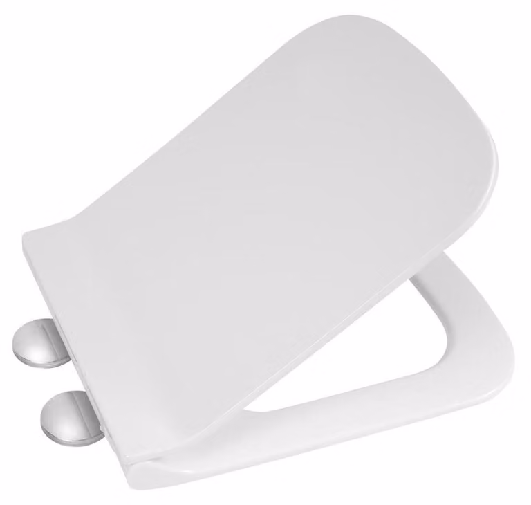Sedile WC SPAZIA, modello slim, bianco