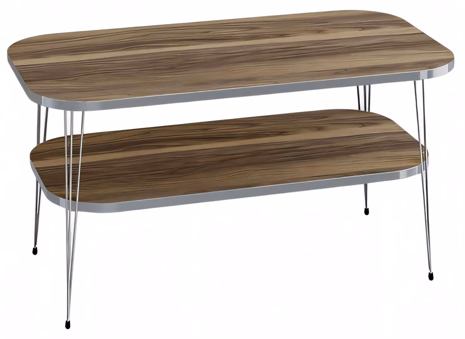 Eleganter Couchtisch aus Holz in warmem Braun für modernes Wohnzimmer