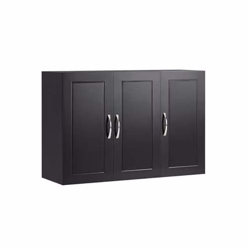 SoBuy Pensile Bagno Mobile Bagno Sospeso con Ripiano Regolabile 90x30x60 cm