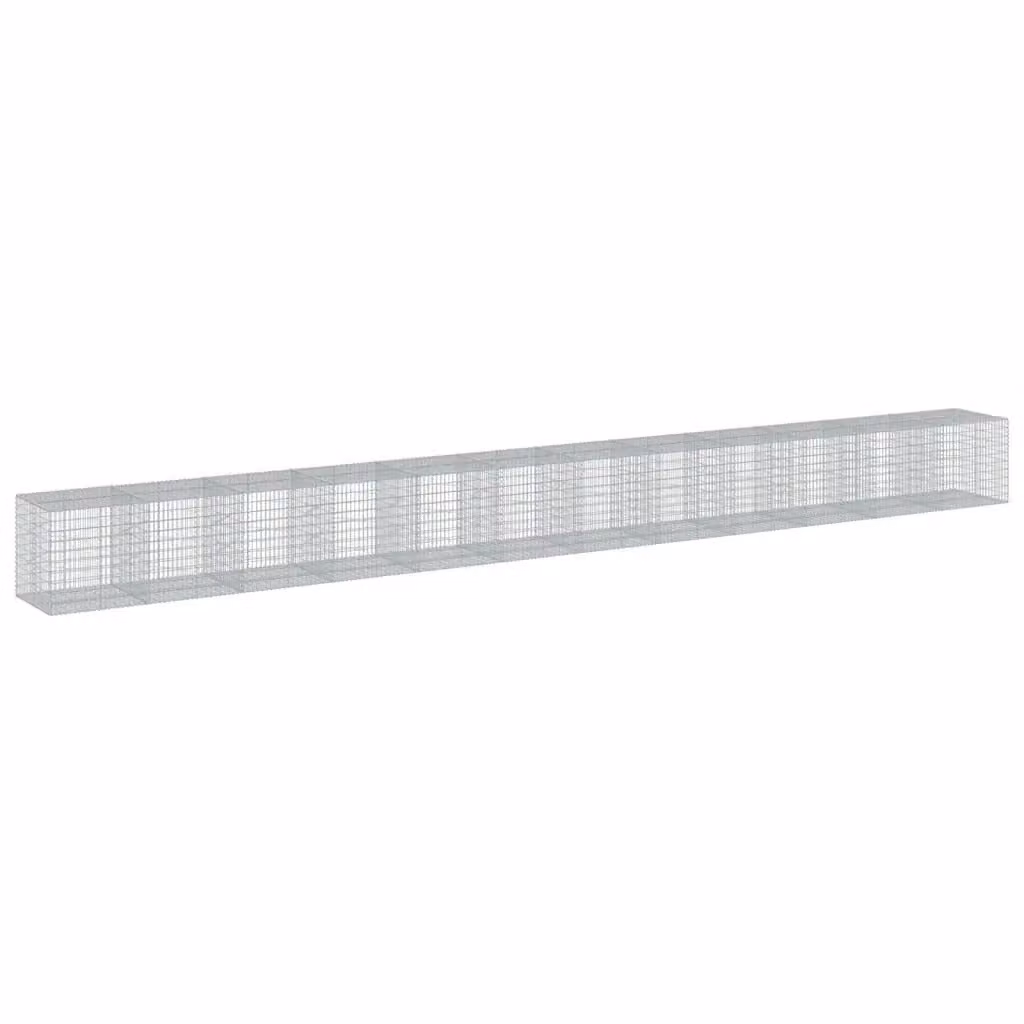 Cesto Gabbione Videx in Acciaio Zincato Grigio L: 1200 cm, P: 100 cm, H: 100 cm – 2