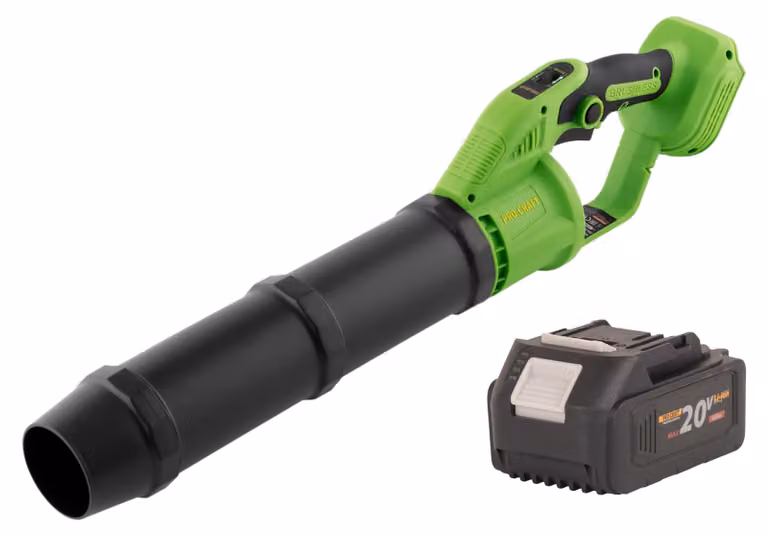 Soffiatore per foglie a batteria Procraft PB24bb 20 V Brushless + 1x batteria 4,0 Ah - senza caricabatteria