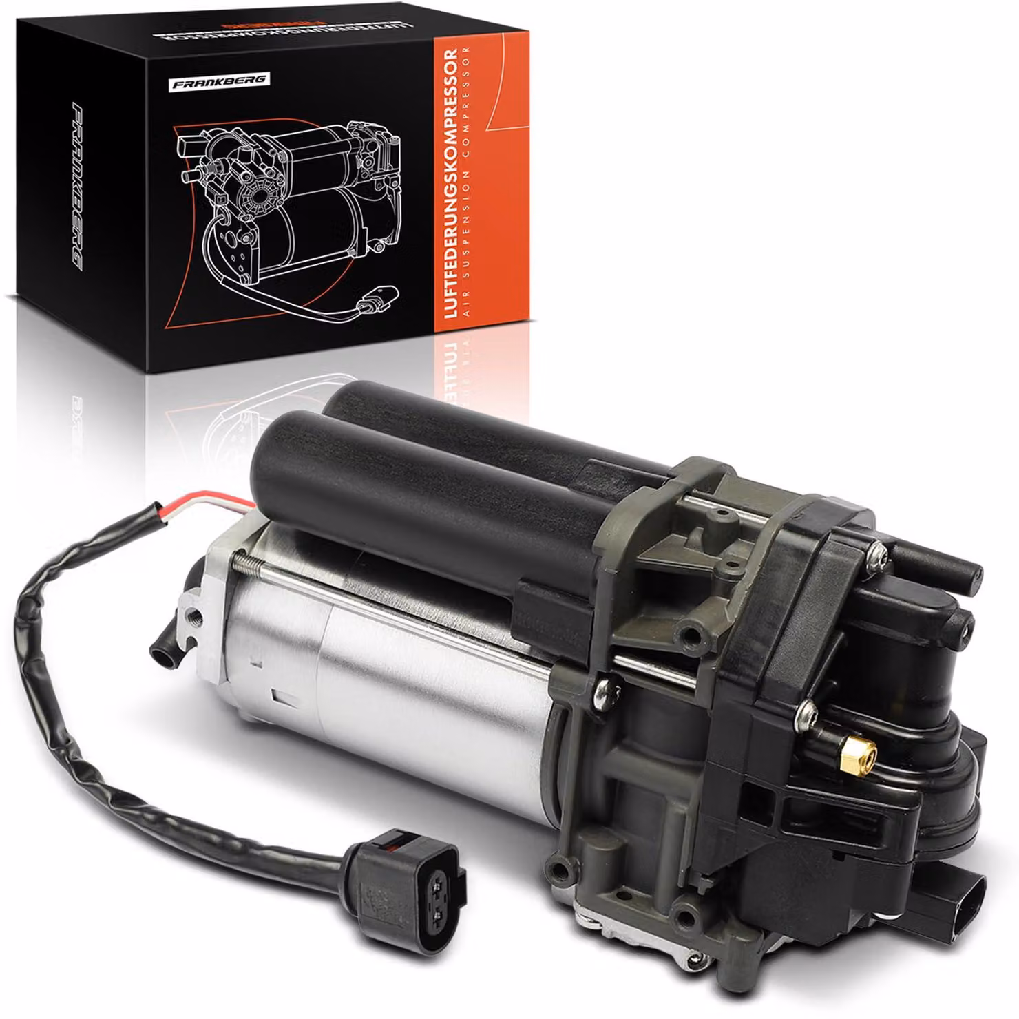 Compressore per sospensioni pneumatiche con essiccatore, compatibile con modelli Q7, Q8 e Bentayga prodotti dal 2015 ad oggi